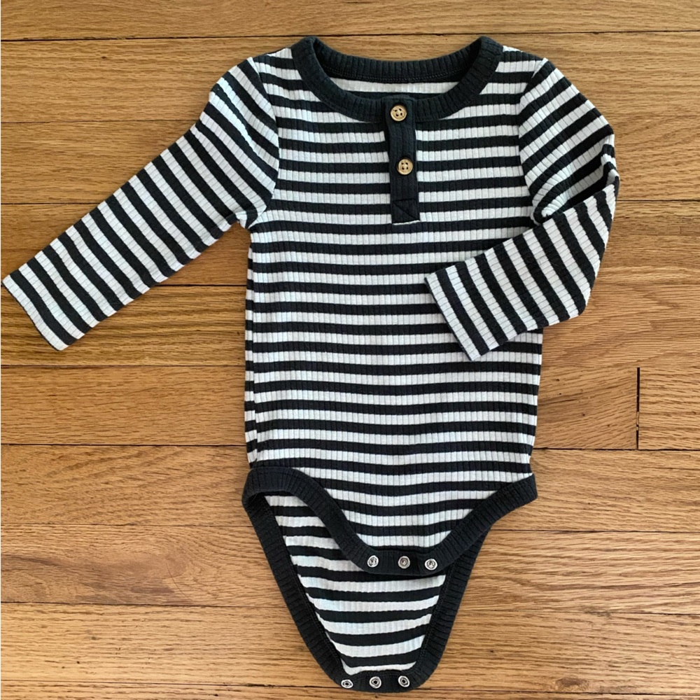 Long Sleeve Henley Onesie